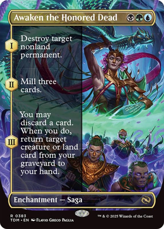Awaken the Honored Dead (Borderless)